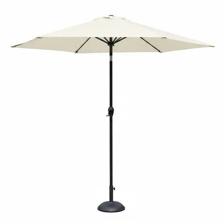 Culcita Crank and Tilt Garden Parasol 2.7 Metre - Cream | PASCCR269