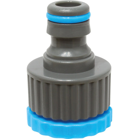 Aquacaft  1/2"-3/4" Threaded Tap Adaptor Connector for Garden Hose | AQC550180