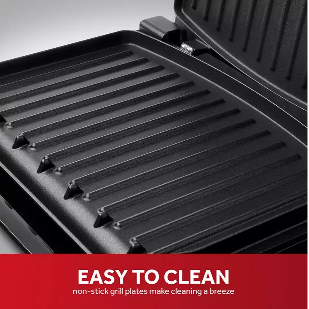 George Foreman Large Entertaining Steel Health Grill | 25052