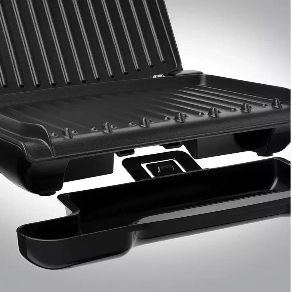 George Foreman Large Entertaining Steel Health Grill | 25052