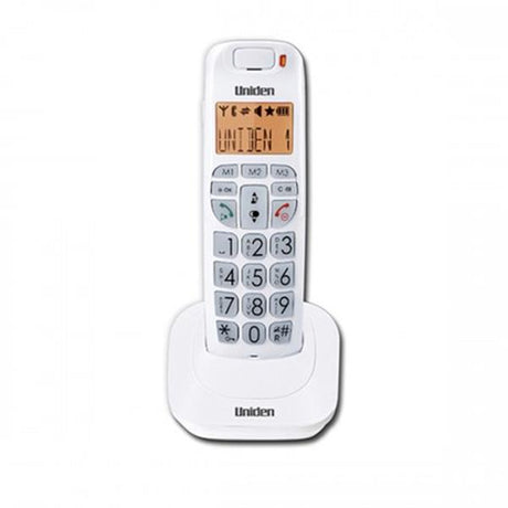 Uniden Big Button Big Numbers and Audio Boost Cordless Phone - White | TL4105W