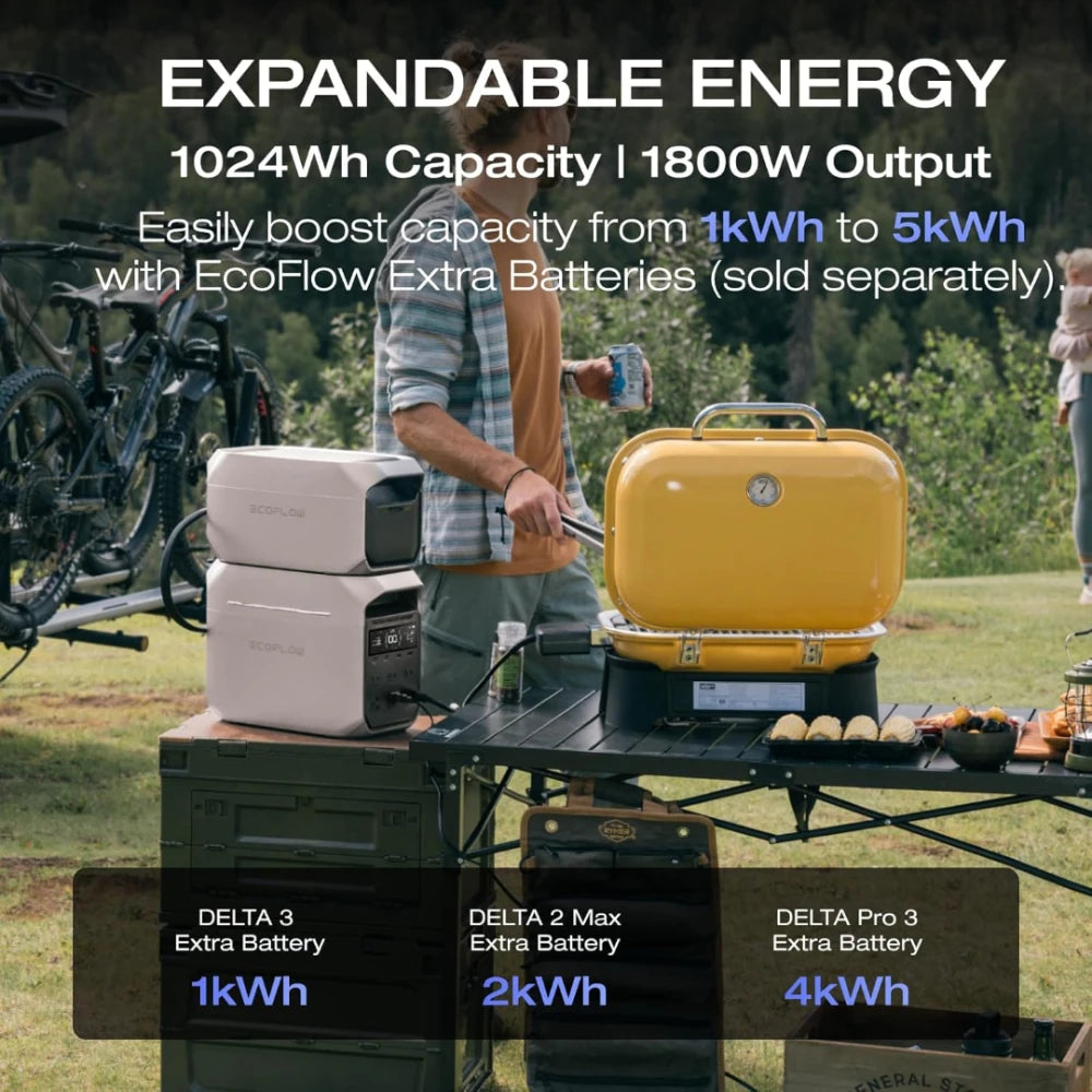 Ecoflow Delta 3 Pllus Power Station 1024Wh Portable Power Station ( Backup Battery ) | EFDELTA3P-UK