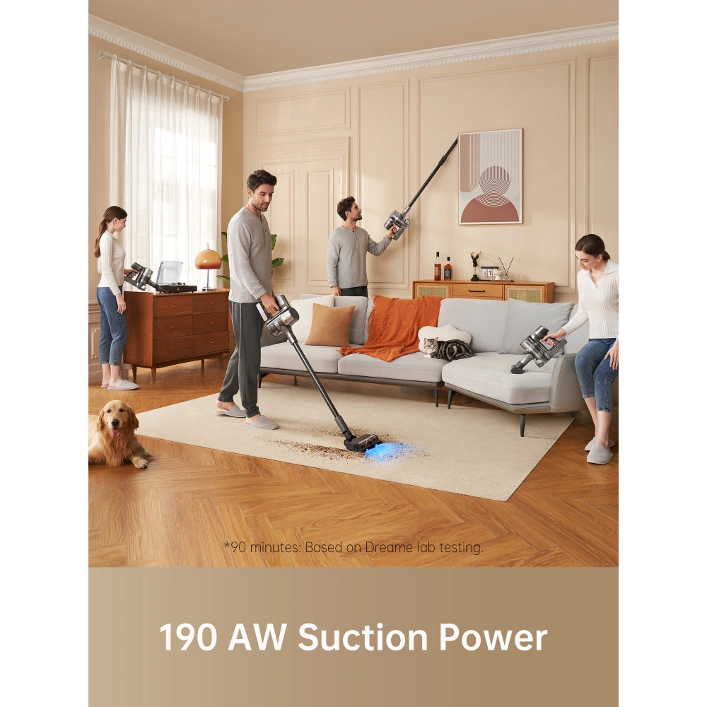 Dreame R20 Cordless Stick Vac Vacuum - Silver | VTV97A