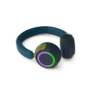 Philips Kids Wireless Lightup Headphones - Blue / Green | TAK4200CT/00