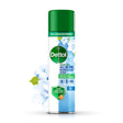 Dettol All In One Antibacterial Disinfectant Spray 300ml Crisp Linen scent in green and white aerosol can with cotton flower imagery