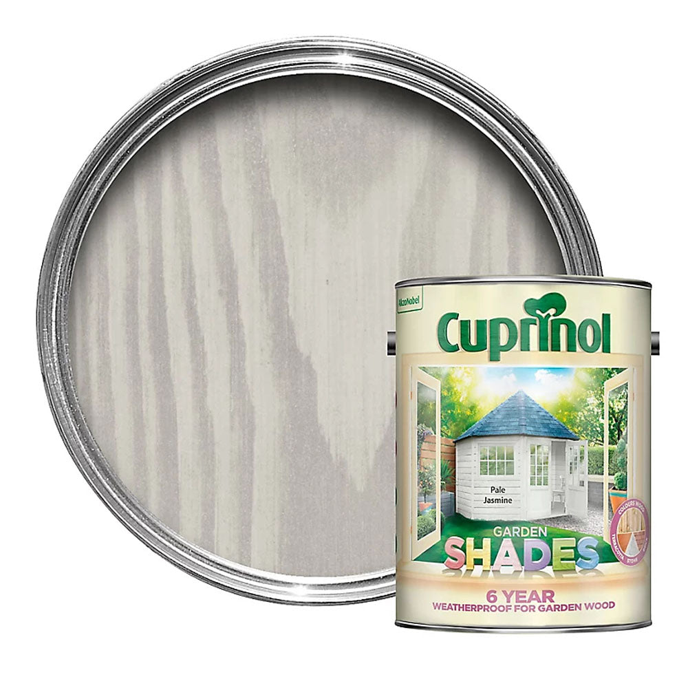 Cuprinol 1 Litre Garden Shades Woodstain - Pale Jasmine | 5092582