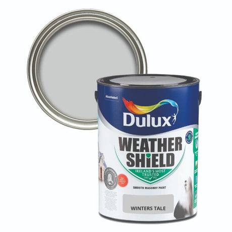 Dulux Weathershield Masonry Paint 5 Litre - Winters Tale | 5328090