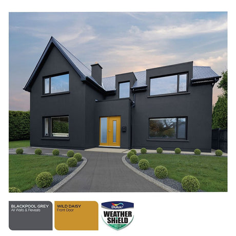 Dulux Weathershield Masonry Paint 10 Litre - Blackpool Grey - lifestyle