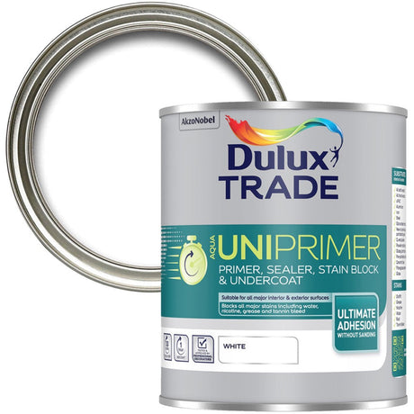 Dulux Aqua Uniprimer 1 Litre - White