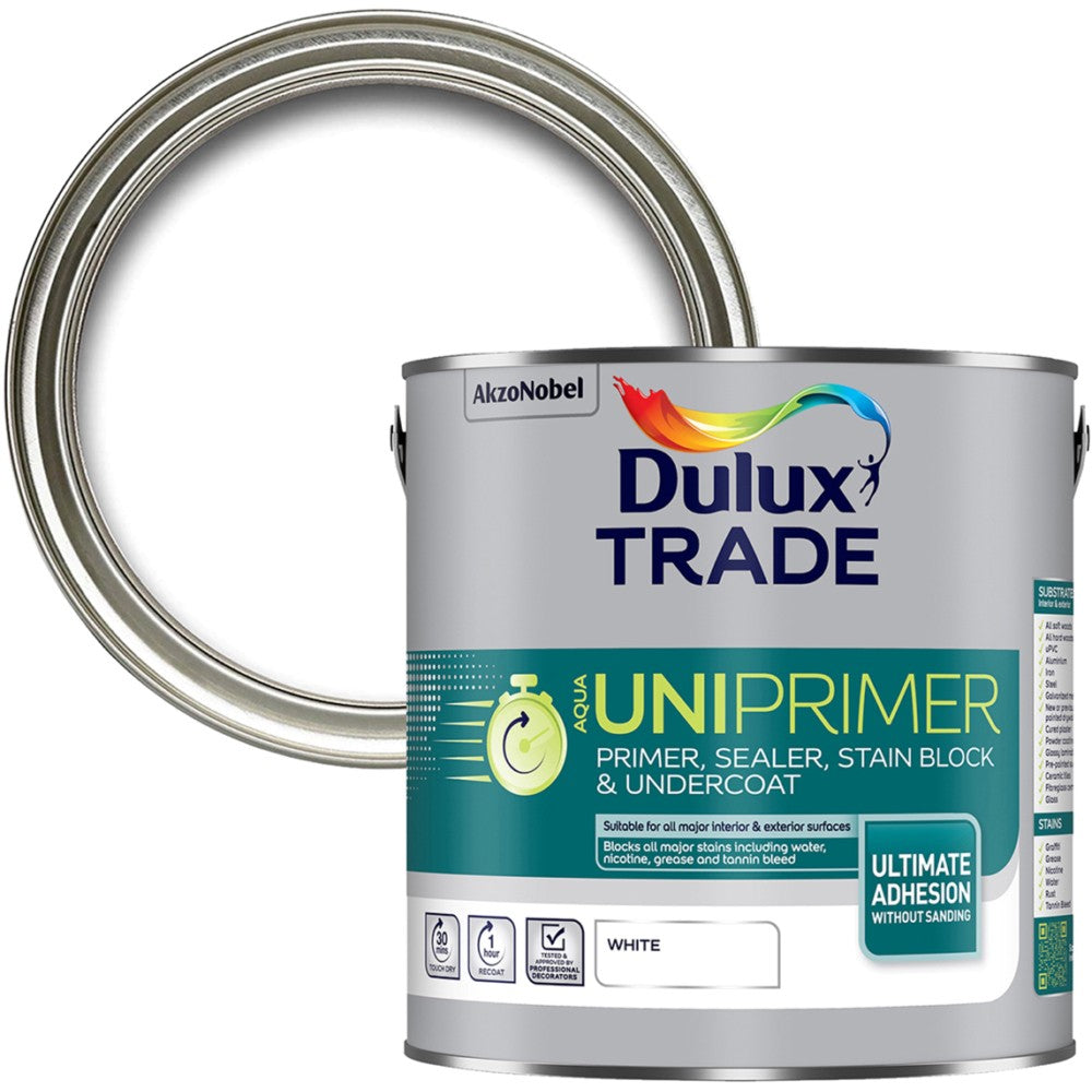 Dulux Aqua Uniprimer 2.5 Litre - White