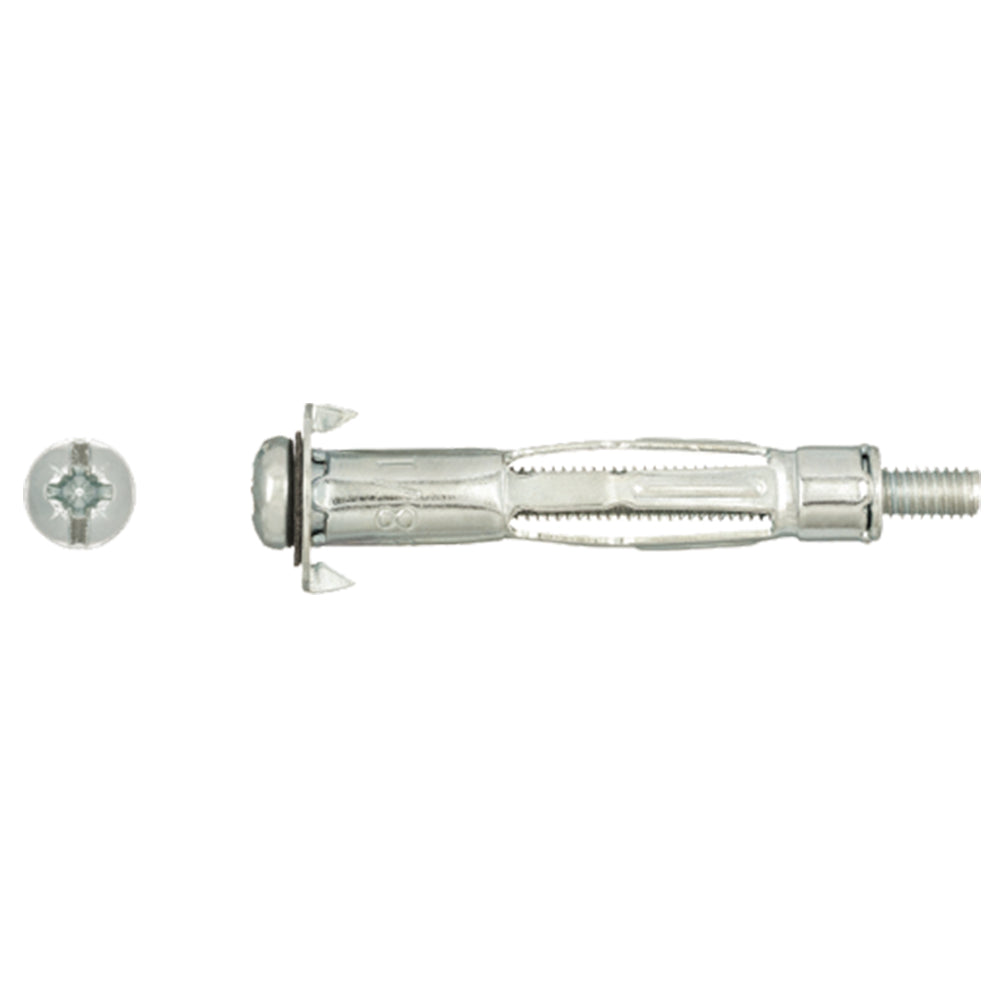 Rawlplug Interset Cavity Fixing M5 x 37mm 6 Pack | R-S1-SM05037/6