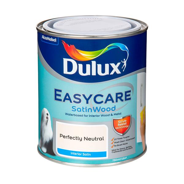 Dulux 750ml Easycare Satinwood - Perfectly Neutral | 5083890