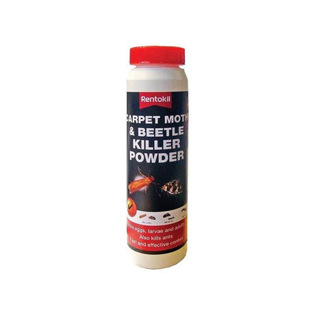 Rentokill Carpet Moth & Beetle Killer Powder 150g