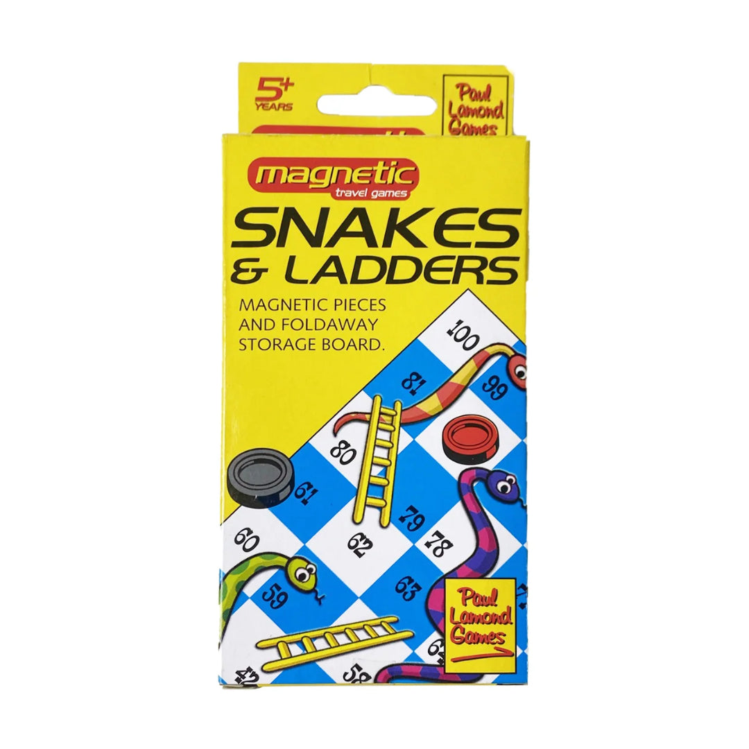University Games Magnetic Snakes and Ladders Travel Game | 0851