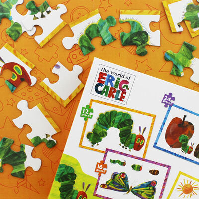 The Very Hungry Caterpillar 4 In 1 Puzzles