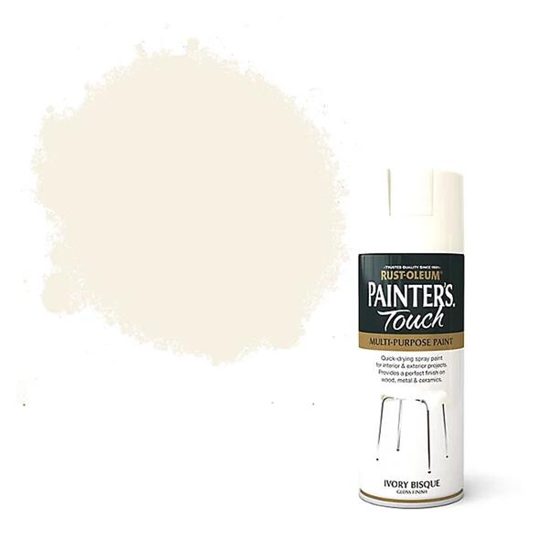 Rustoleum Painters Touch Multi-Purpose Spray Paint 400ml - Ivory Bisque | PTOU023