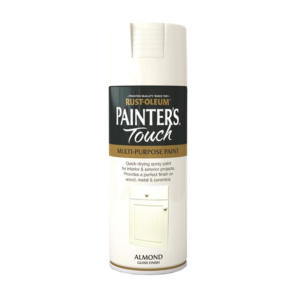 Rustoleum Painters Touch Multi-Purpose Spray Paint 400ml - Almond Gloss
