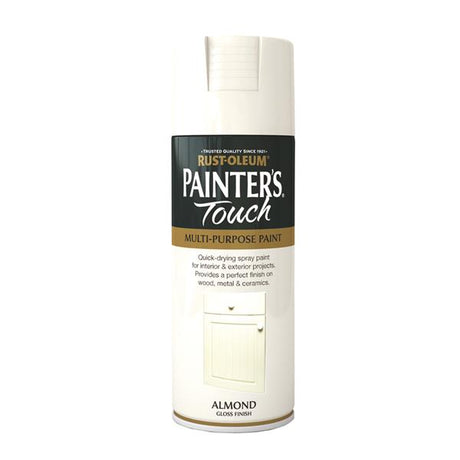 Rustoleum Painters Touch Multi-Purpose Spray Paint 400ml - Almond Gloss