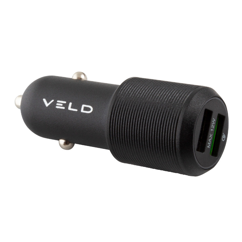 Veld Super Fast 30W Car Charger 2 Port | VC30CB
