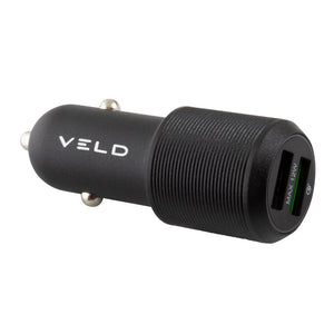 Veld Super Fast 30W Car Charger 2 Port | VC30CB