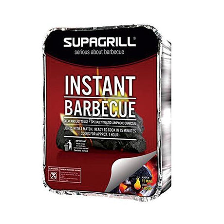 Supagrill Disposable Charcoal BBQ Tray - Party Size