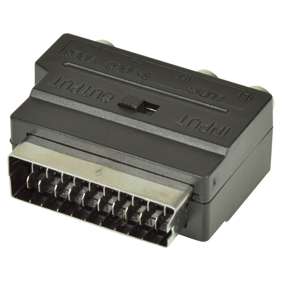 AV Link Scart to RCA and S Video Games Adaptor | 122410