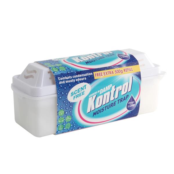 Kontrol Moisture Trap Complete Unscented 500g + 500g Refill FOC | KON002241