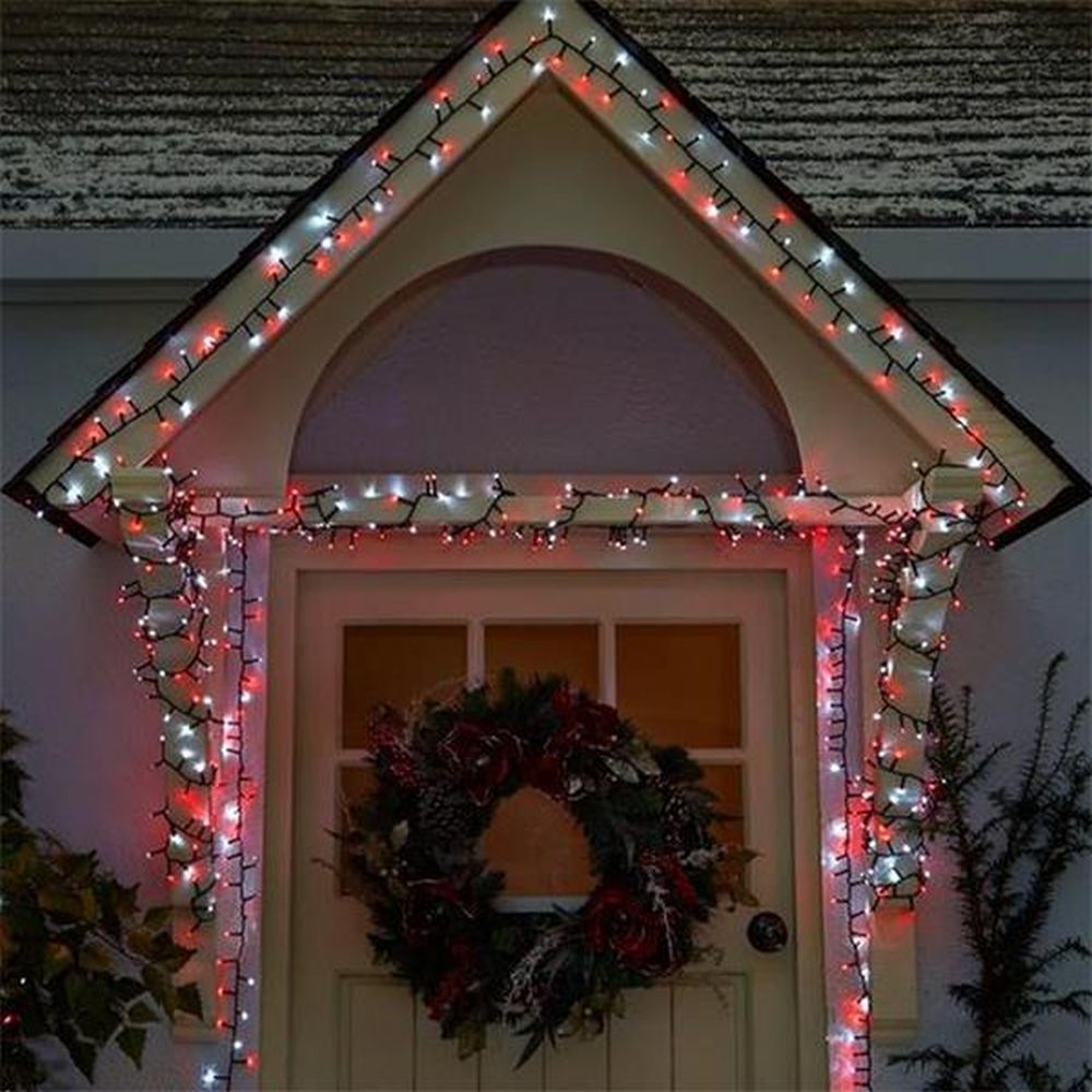 Festive 600 Candy Cane Firefly Christmas Lights | P037231