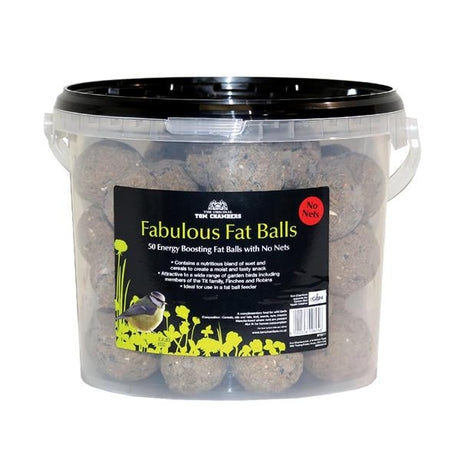 Tom Chambers Fabulous Fat Balls 50 PACK Tub