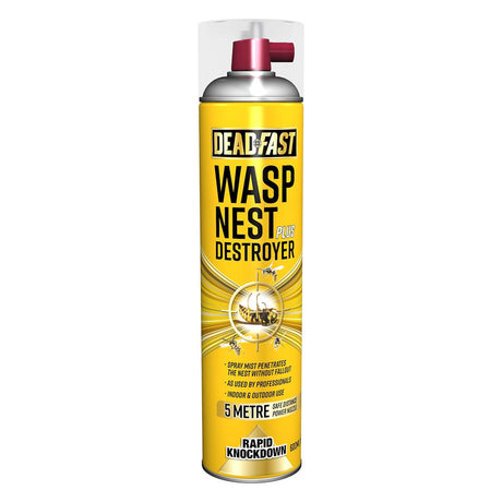 Deadfast Wasp Nest Plus Destroyer Killer Spray 600ml | 20300605