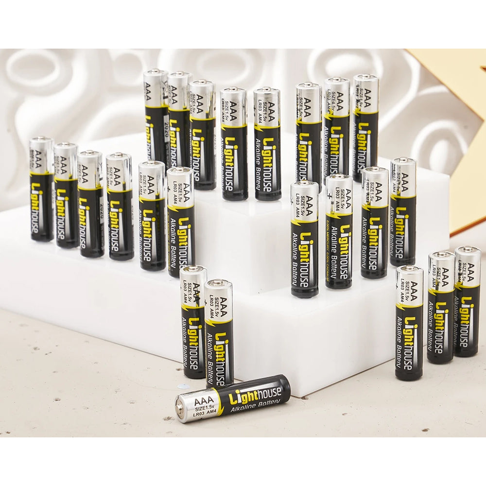 Lighthouse AAA Batteries 24 Pack | XMS23AAABATS
