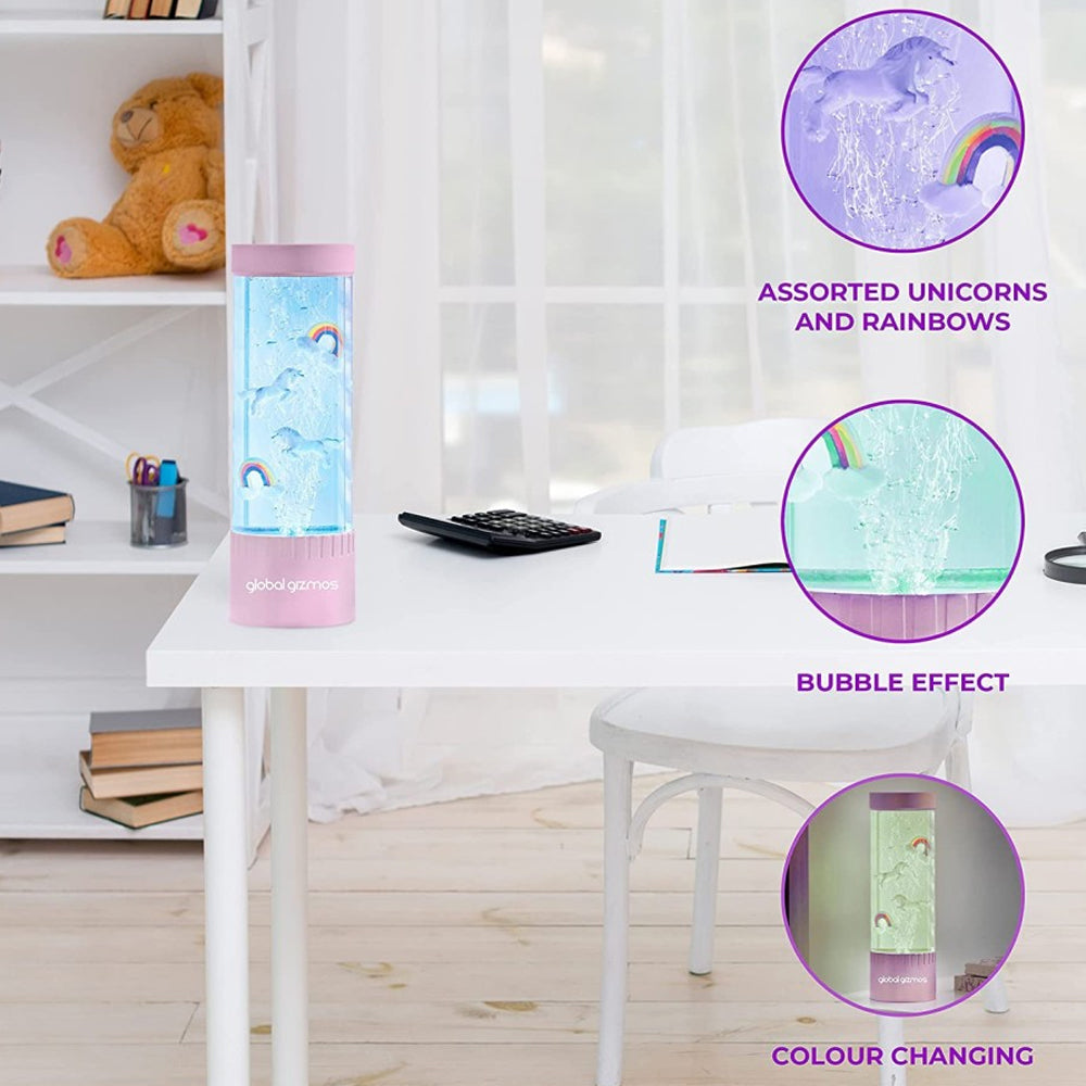 Global Gizmos Magical Bubble Lamp 32cm - Rose Gold | 55129