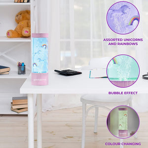 Global Gizmos Magical Bubble Lamp 32cm - Rose Gold | 55129
