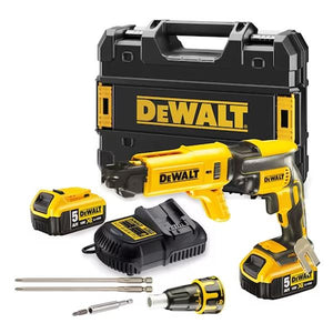 Dewalt Brushless Collated Drywall Screwdriver 18V 2 x 5.0Ah Li-ion | DCF620P2K