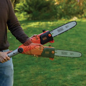 Black & Decker PS7525 Corded Pole Saw Chainsaw 25cm Bar 800W 240V | B/DPS7525