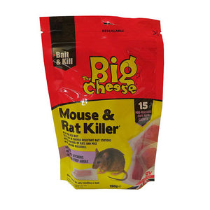 Big Cheese Mouse & Rat Killer Pasta Sachets 15 Pack | STV223