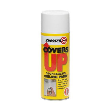 Zinsser Covers Up Stain Blocking Aerosol 400ml | ZN610481