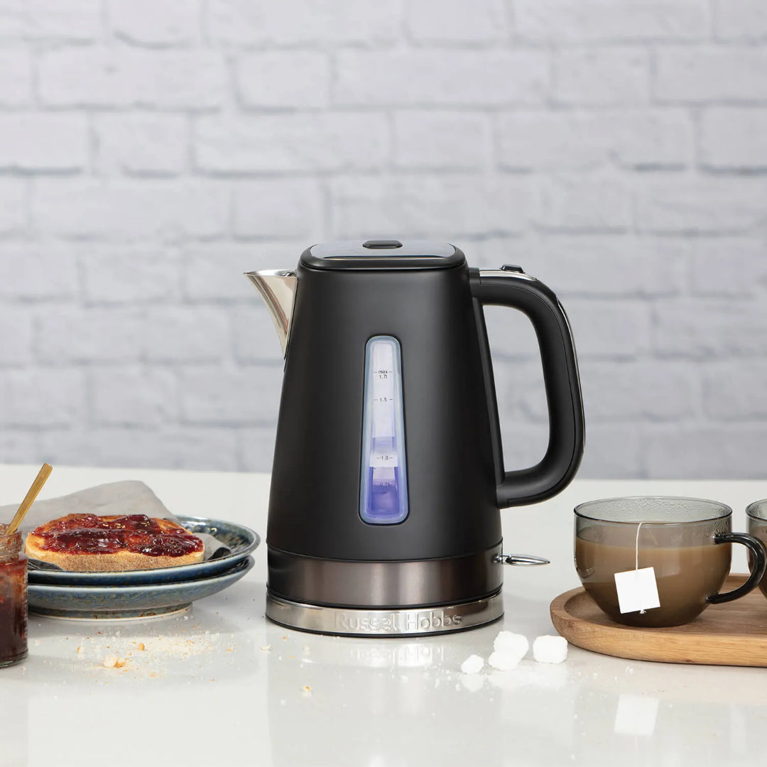 Russell Hobbs Quiet Boil Jug Kettle 1.7 Litre - Matte Black | 26140