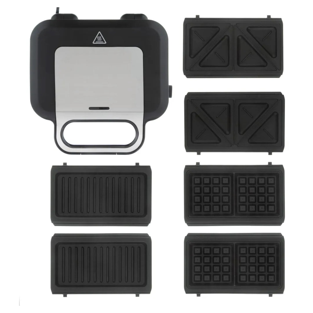 Russell Hobbs Creations 3 in 1 Sandwich Maker - Black | 26810