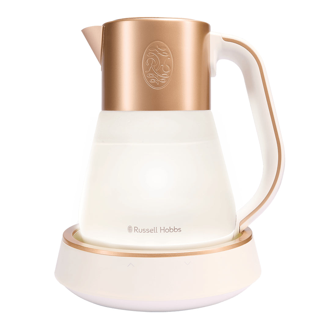 Russell Hobbs Calm 3000W Kettle - White and Copper | 27450