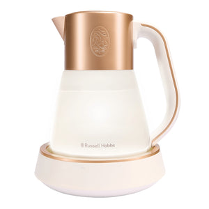 Russell Hobbs Calm 3000W Kettle - White and Copper | 27450