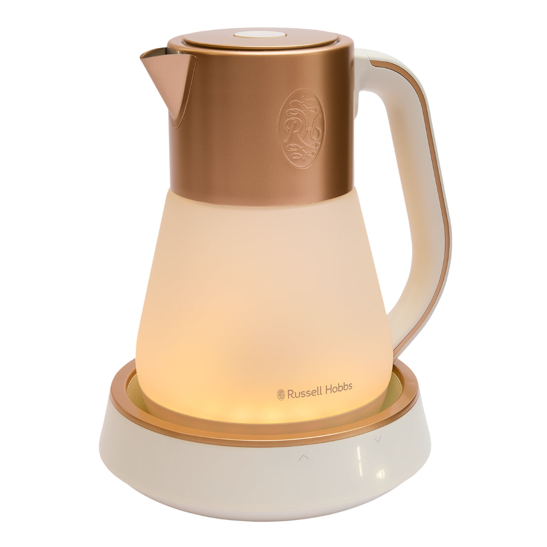 Russell Hobbs Calm 3000W Kettle - White and Copper | 27450