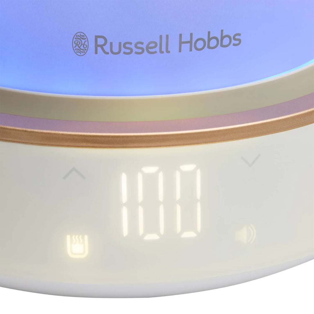 Russell Hobbs Calm 3000W Kettle - White and Copper | 27450