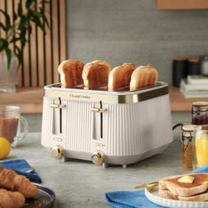 Russell Hobbs Bronte 4 Slice Toaster  - Stone | 26771