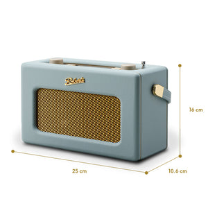 Roberts Revival Smart DAB+/FM Radio with Alexa - Duck Egg Blue | ISTREAMLDE