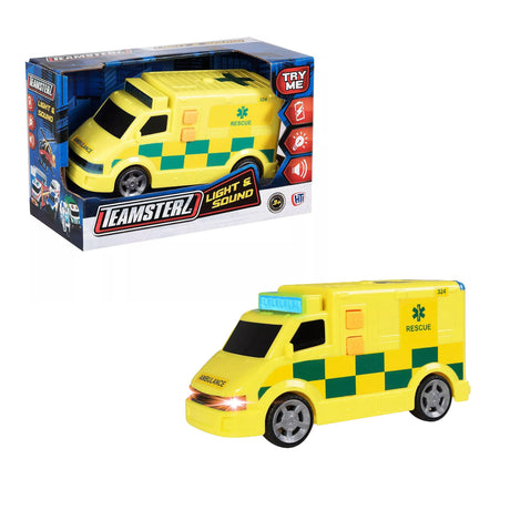 Teamsterz Small Lights and Sounds Ambulance | 1416689.EX
