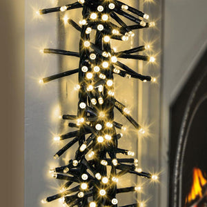 Premier 3000 Multi-Action Clusterbright Christmas Lights with Timer - Warm White | FLV203073WW