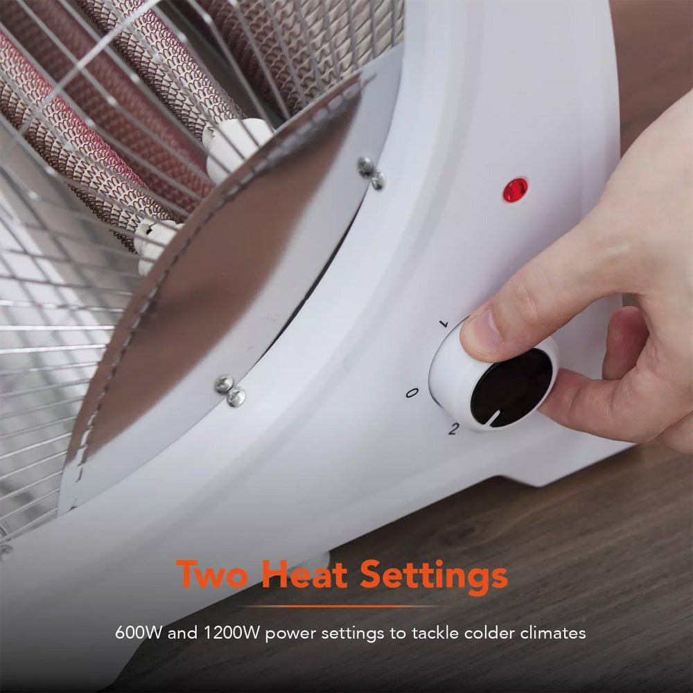Warmlite 1200W 2 Bar Electric Radiator Heater | WL42008N