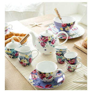 Mikasa Clovelly Porcelain 330ml Seafoam Green Conical Mug | MKCLOMUGMDOT