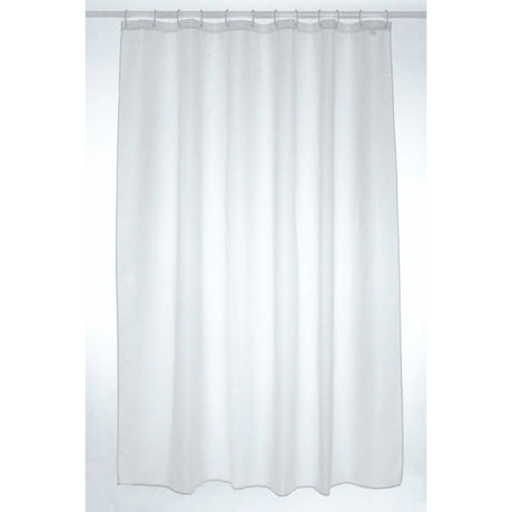Blue Canyon Polyster Shower Curtain 180cm x 180cm - White | BCSC300WH